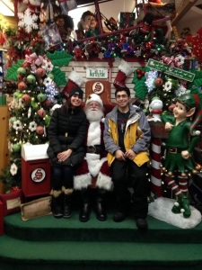 jason and me with santa